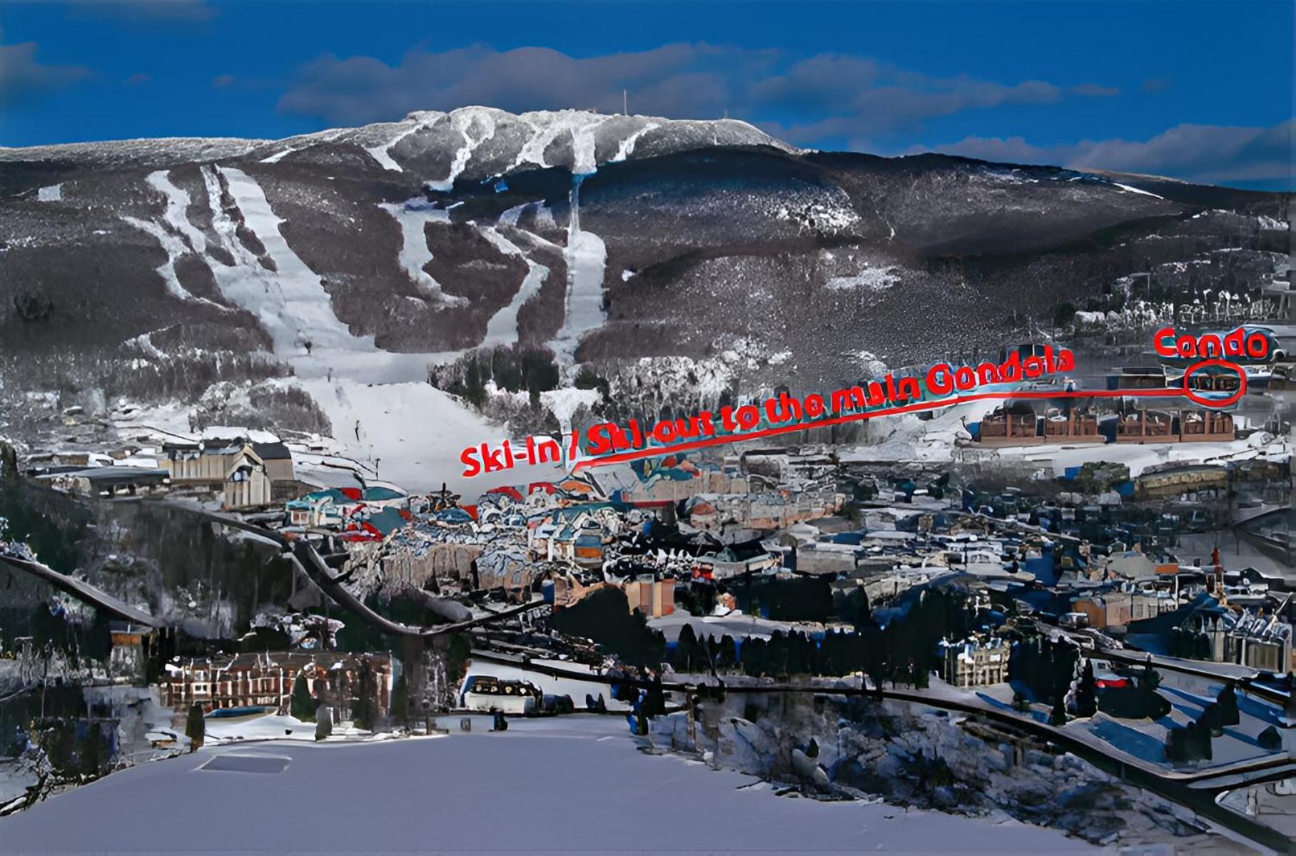 Luxurious Equinoxe Ski-In/Ski-Out Mont-Tremblant Exterior photo